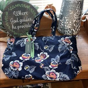 Vera Bradley Blue Floral Tote